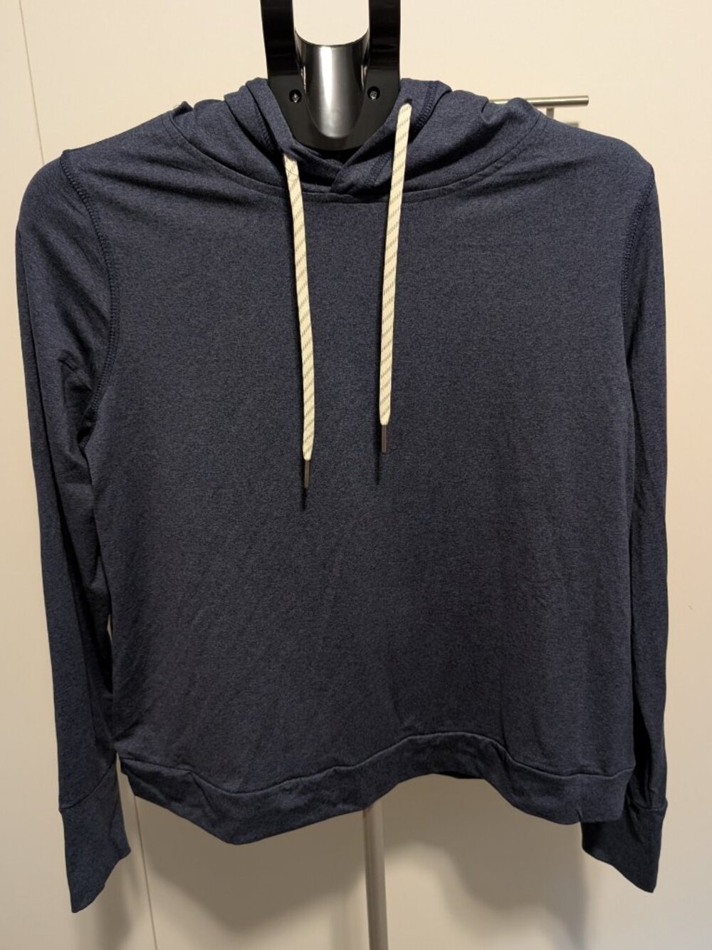 Burnside Women's Dawn to Dusk Boxy Pullover Hoodie - Small - NWT- Navy